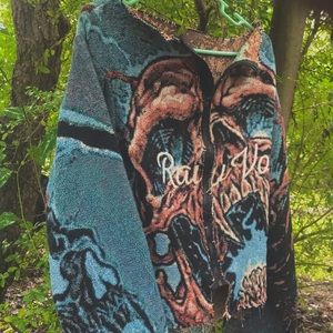 Skullzo Tapestry Zip Up